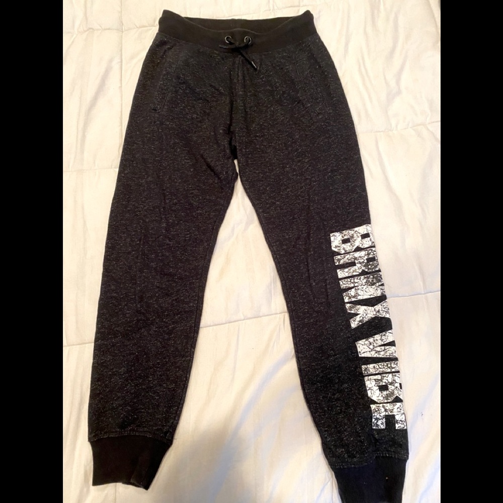 Boys 8-9Y black sweat pants like new